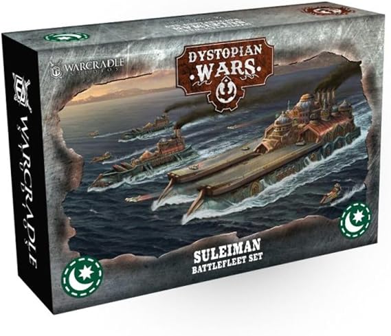 Dystopian Wars: Sultanate - Suleiman Battlefleet Set