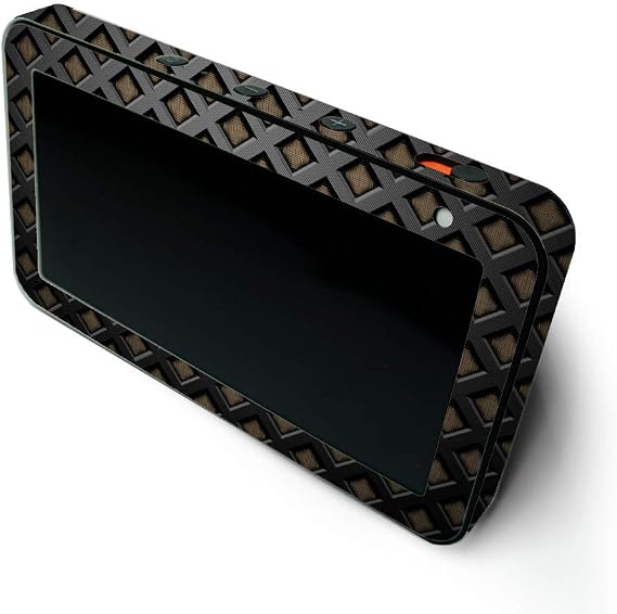 MightySkins Skin for Amazon Echo Show 5 (Gen 1 & Gen 2) - Black Wall | Protective Viny wrap | Easy to Apply and Change Style | Made in The USA