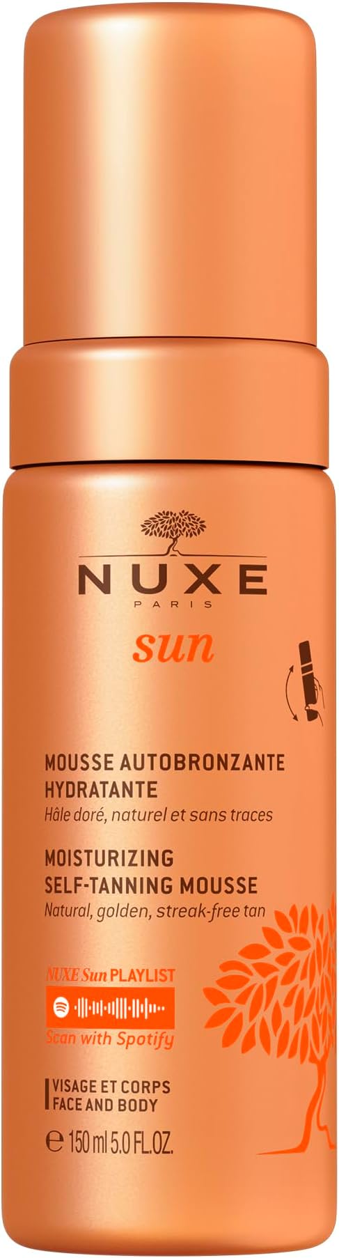 Nuxe Sun Moisturising Self-tanning Mousse 150 ml