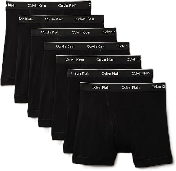 Calvin Klein Men's Cotton Classics Megapack Boxer Briefs Boxer Briefs (Pack of 7)