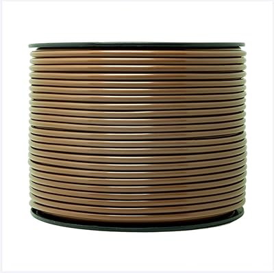 Plastic Welding Rods Welder Sticks PVC Welding Wire Plastic Flooring Leather Welding Wire for Stadium Flooring, 100 Metres,Brown