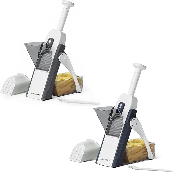 2Pack Mandolines Slicer (Gray + Black)
