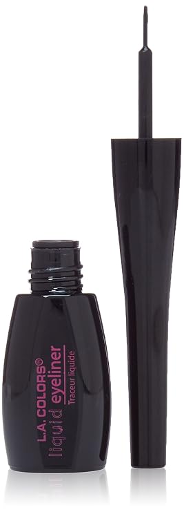 L.A. COLORS Thin Tip Liquid Liner (carded), Black CBLE326N