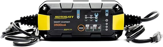 Motobatt MBRC35 6V/12V 3.5 Amp AGM and Lithium Charger