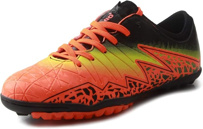 T&B Kids' Youth Turf Soccer Cleats Shoes Indoor Football Casual Outdoor Sports 83012