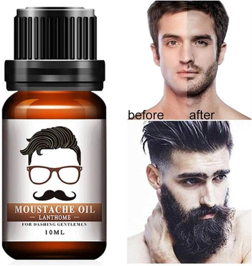 Beard Growth Liquid, For Beard Skin Serum, Cooking Additives, For Growing Mustache, Treatment Liquid, Vegetable Oil, Moisturizer, Conditioner, Beard Oil, Hair Natural