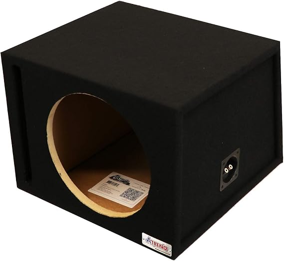 12 in Single Vented - Pioneer Pro Series 12 in High Output Subwoofer Specific Box-All 1 inch with Extra Bracing - Proudly USA Built.