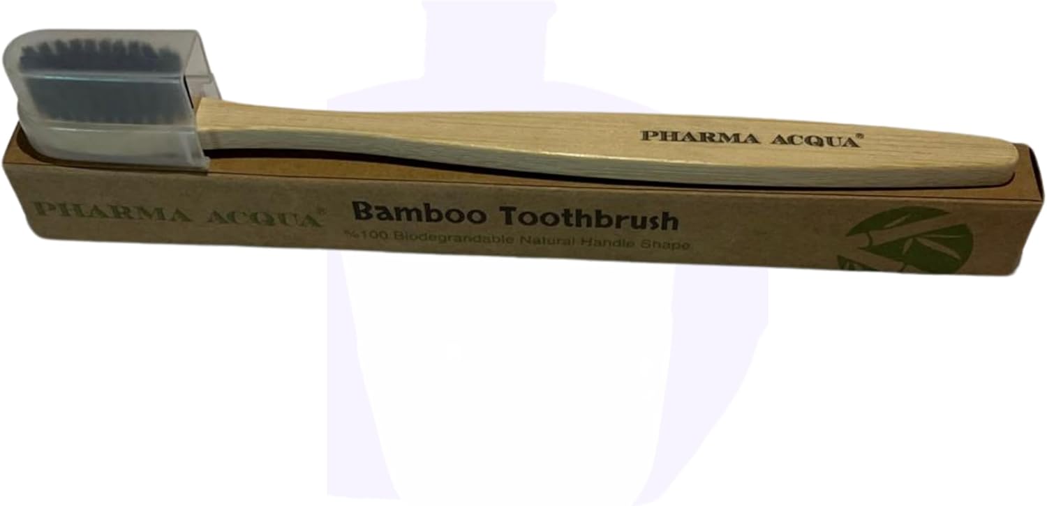 BYBARS Natural Bamboo Soft Toothbrush for Sensitive Gums