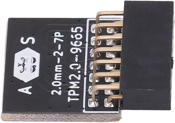 TPM 2.0 Module,EVTSCAN TPM 2.0 Module LPC 14pin Remote Card Encryption Security Board Accessory for ASUS