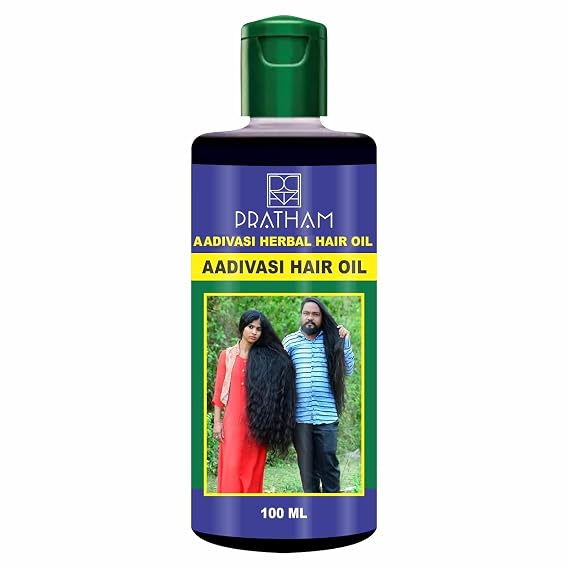 Adivasi Original Herbal Hair Oil for Growth, Hair Fall Control for Women and Men - 100 ml