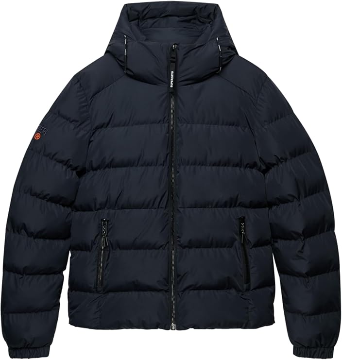 Superdry Mens Puffer Jacket Eclipse Navy XL