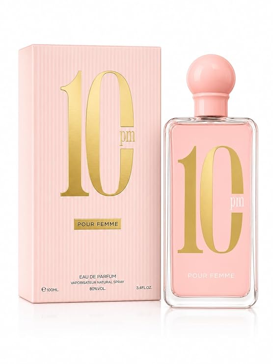 9 O'CLOCK 10pm Pour Femme Women's cologne 3.4 Fl. Oz. Eau de Parfum Spray