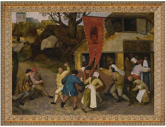 Lasite Pieter Brueghel the YoungerLandscapeWall Art for Bedroom Wall Decor for Home kitchen Office Modern Canvas Artwork Picture on Canvas Ready to Hang(20x28cm) 8x11inch