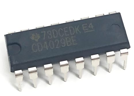 CD4029BE CD4029 CMOS Presettable Up/Down Counter IC Breadboard-Friendly DIP-16 (1 Piece)