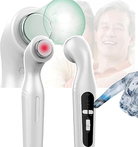 Ultrasound Therapy Machine (1Mhz-3MHz) with 15 Minute Timing, 3 Gears, Overheating Protection - Physical Therapy Device with 4cm² Radiation Area for Pain Relief