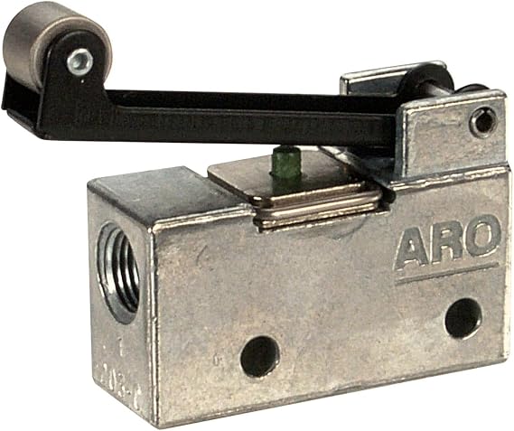 Ingersoll Rand 203-C ARO Pneumatic Roller Lever Valve