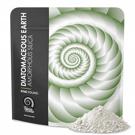 Diatomaceous Earth Powder 5 Lb - Bulk, Multi-Purpose for Home, Garden, Pets