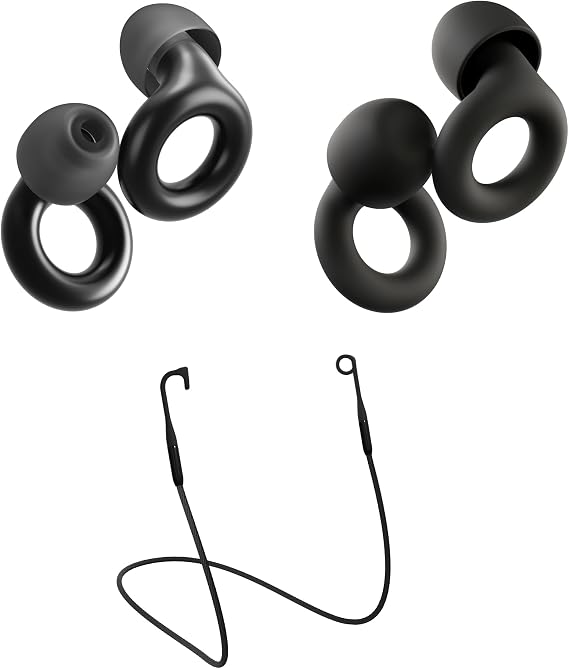Loop Earplugs Day & Night Link Bundle (2-Pack) Loop Experience 2 + Loop Quiet 2 + Loop Link | Reusable Ear Plugs for Sleep, Focus, Noise Sensitivity, Music, Events & More | 18 dB/24 dB Noise Reducti