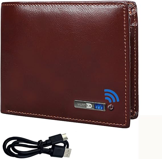 Men Tracker Wallet for i Os or For Android Device, Tracker Card Wallet