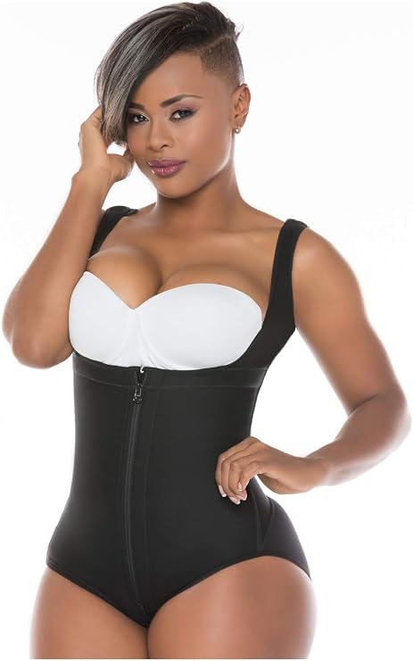 Salome Butt Lifting Shapewear Post Surgery Compression Garment | Stage 2 Open Bust Body Shaper for Women