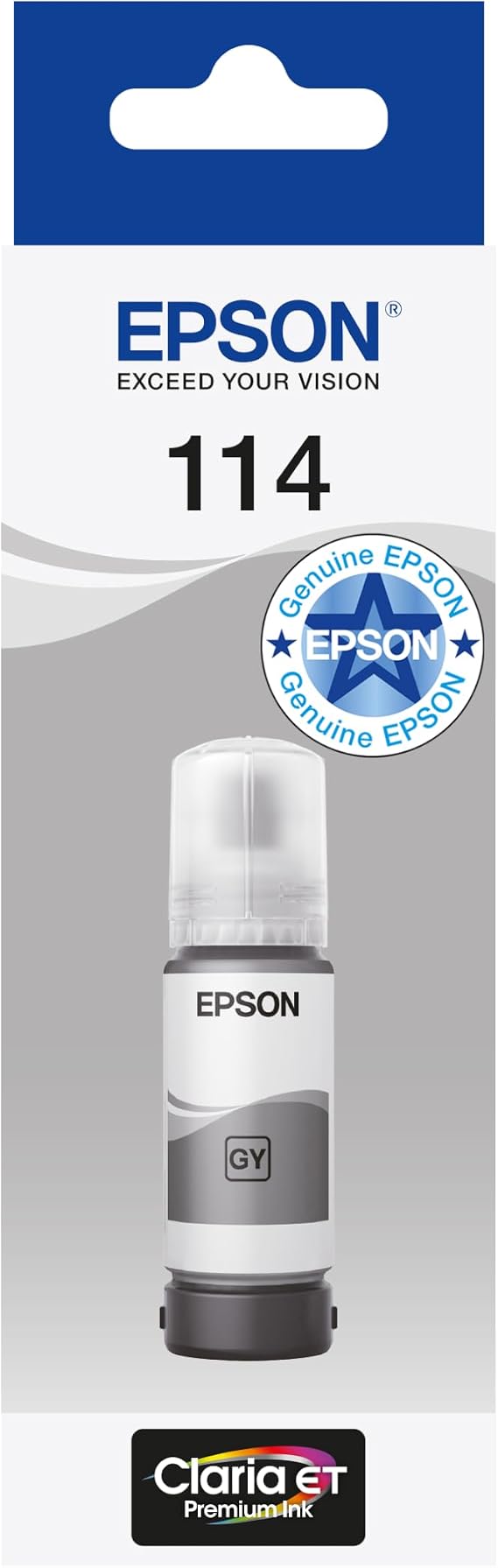 Epson - 114 EcoTank Grey Ink Bottle