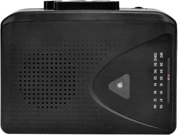Portable Cassette Player Personal Walkman AM/FM Radio with 3.5mm Eeadphone Jack
