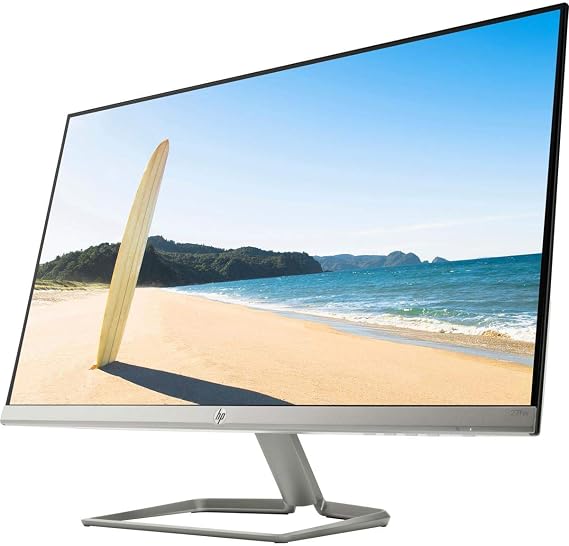 HP 27-Inch FHD Monitor with Built-in Audio (4TB31AA#ABA, White)