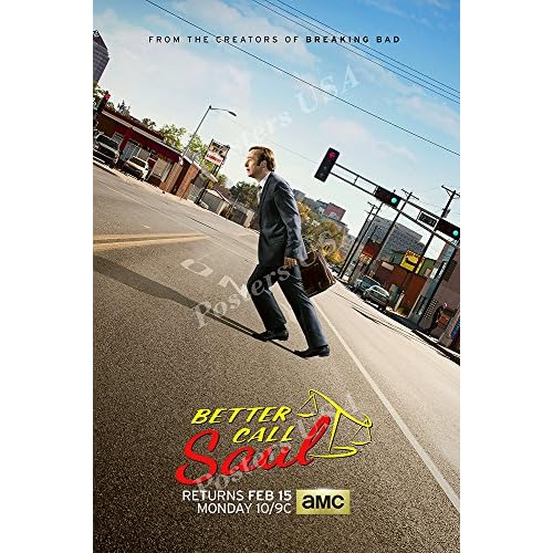 Posters USA Better Call Saul TV Series Show Poster GLOSSY FINISH - TVS038 24 x 36 61cm x 91.5cm