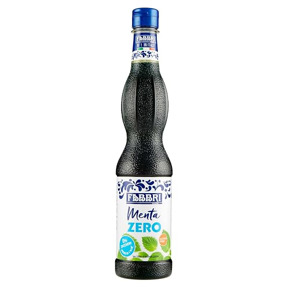 Fabbri "Menta Zero" Mint Syrup 0% Sugar 18.9 fl.oz /560ml