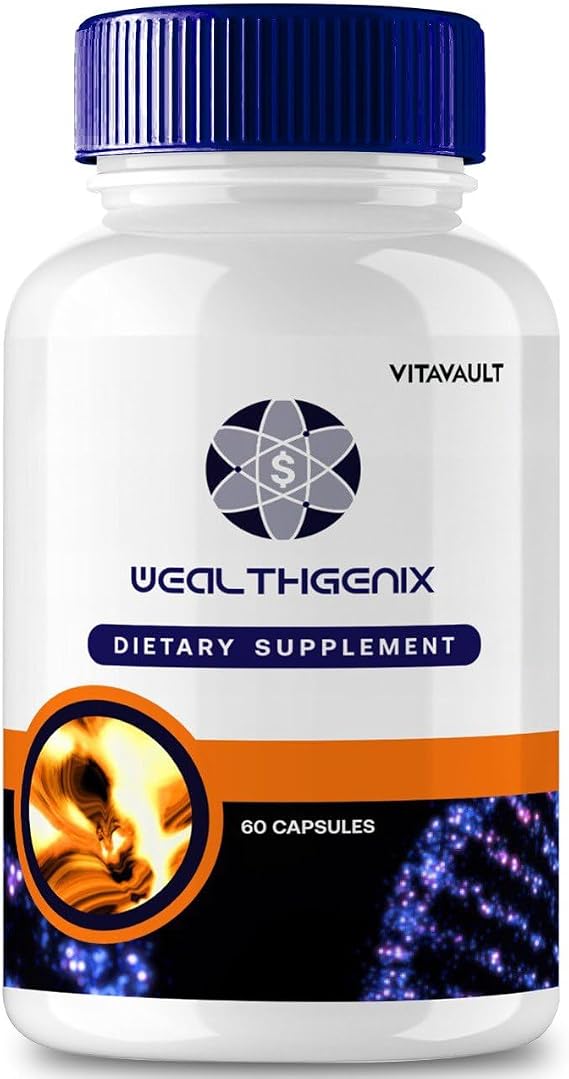 WealthGenix Capsules, WealthGenix Support Supplement Pills Maximum Strength, Wealth Genix Health & Wellness Capsules, WealthGenix All Natural Formula Pills, Wealth Genix Capsules Reviews (60 Capsules)