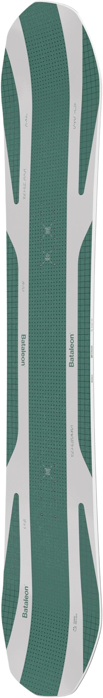 Bataleon Goliath Men's Directional All-Mountain Snowboard | Freeride, Powder, Flex 6/10, Medium Camber, Carbon Stringers, Sintered Base, 3BT 3D Base, Intermediate