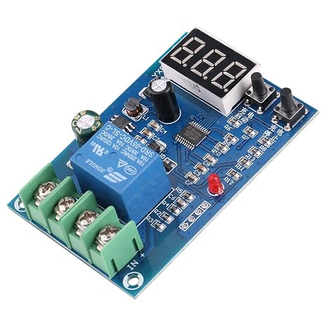 Charging Controller Module, 6-60V Adjustable and Long-Lasting Battery Control Module, Use for Car Generators, Solar Power, Wind Turbines, Electric Vehicles Charge.