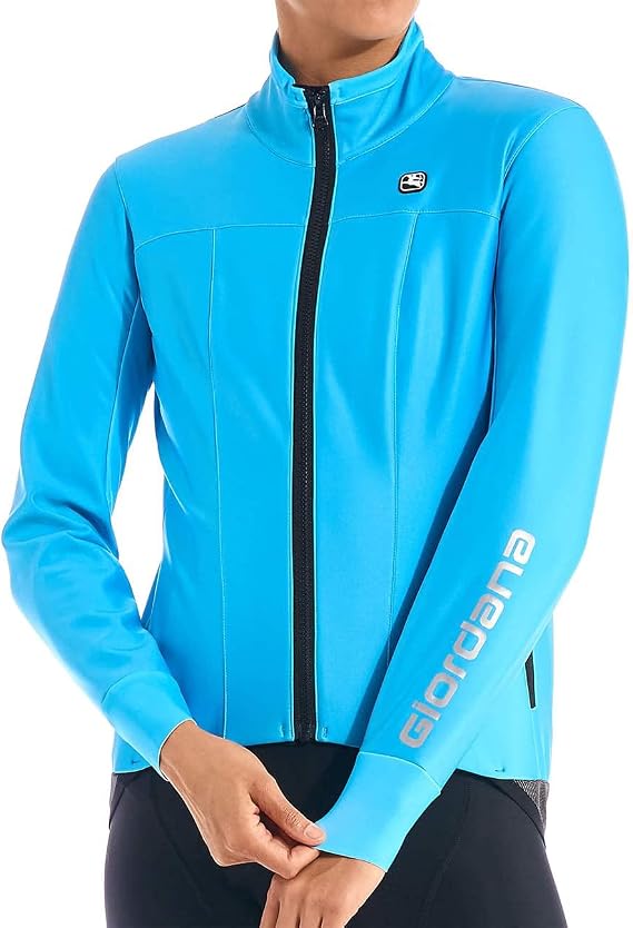 Giordana Women's FR-C Pro Lyte Cycling Jacket, Blue, XS