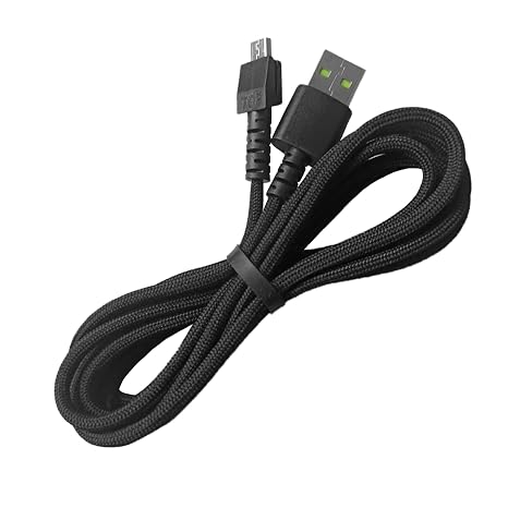 Wireless Mouse Charging Cable Compatible with Razer Naga Pro | USB Charger Cord Replacement for DeathAdder V2 Pro/Viper Ultimate/Basilisk Ultimate