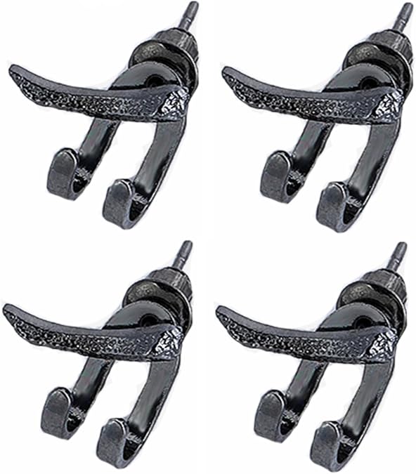 Detachable Dual Stud Earrings For Men, 2025 New Punk Hippie Clip On Dual Purpose Claw Stud Black Vintage Cool Cowhorn Gothic Earring Jewelry Gift