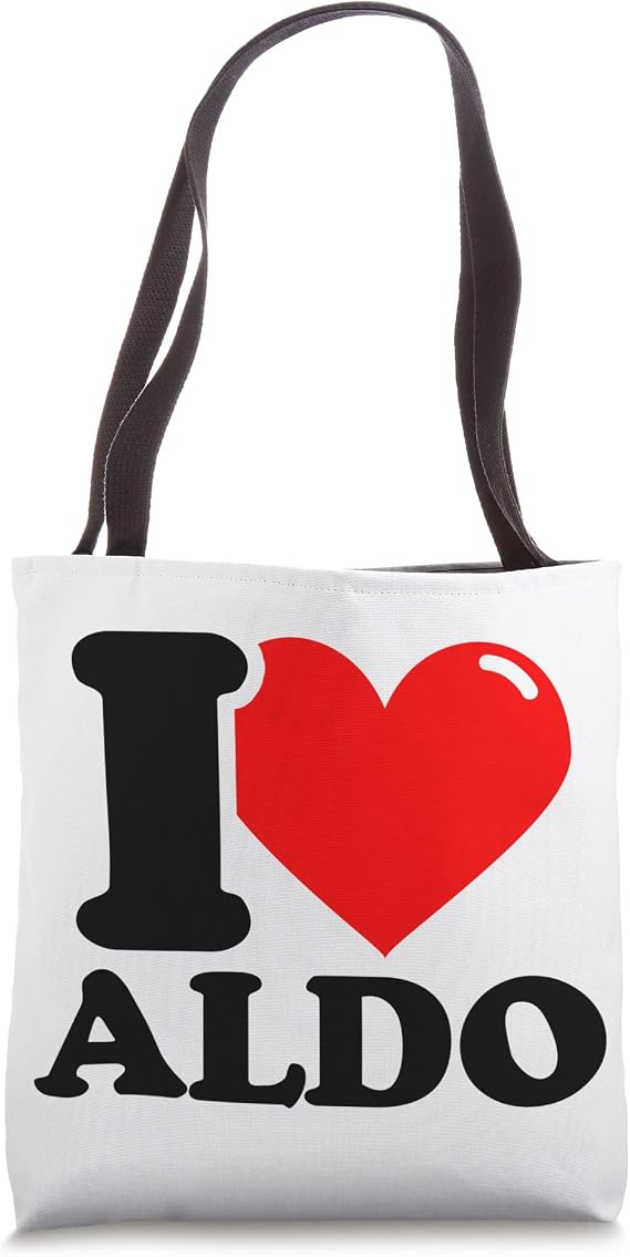 I LOVE Aldo Tote Bag