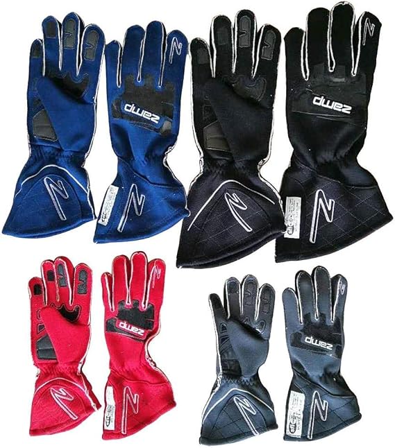 Zamp ZR-50 SFI 3.3/5 Race Gloves Blue Large