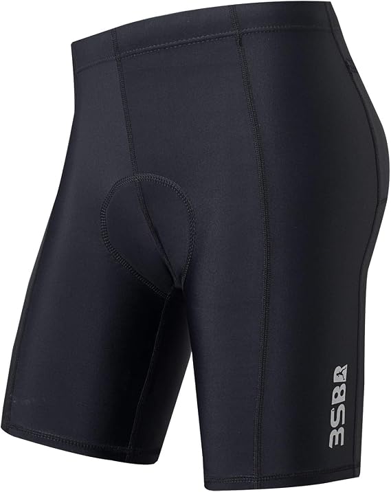 Triathlon Shorts, Mens Tri Shorts, Padded Reflective logo Pockets, for Training