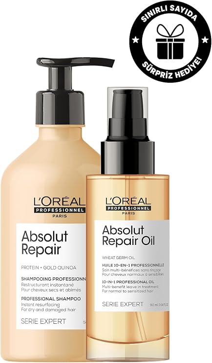 L'OREAL PROFESSIONNEL PARIS Serie Expert Absolut Repair Onarıcı Bakım Tanışma Seti