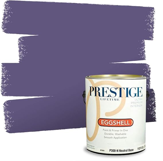 PRESTIGE Interior Paint and Primer in One, Majestic, Eggshell, 1 Gallon