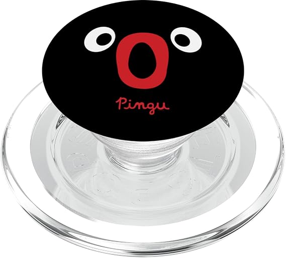 Pingu - Shocked Pingu Face PopSockets PopGrip for MagSafe