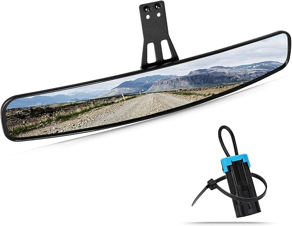 UNIGT Panoramic Convex Polaris Ranger Rear View Mirrors 500 1000 XP/Crew