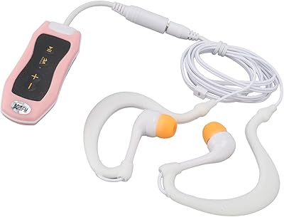 IPX8 MP3 Player with Earphone, ABS and Rubber Material, Hydrodynamic Design, Excellent Sound, Suitable for Outdoor Sports 8GB