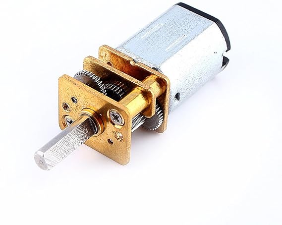 6V 100RPM Mini Speed Reduction DC Gear Motor N20 for RC Car and Robot Model Building with Metal Gears DIY Engineering Project