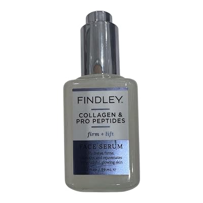 Findley Collagen & Pro Peptides Face Serum, Firm  Lift, Hydrating & Smoothing, 2 fl oz