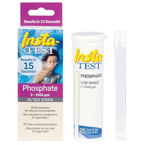 Lamotte Insta-Test Low Range Phosphate Test Strips, 3021-G, 25 Count