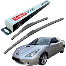 Silbak Windscreen Wipers, fits for TOYOTA CELICA COUPE (08/1999-09/2005) Front Wiper Blades, 650mm/400mm