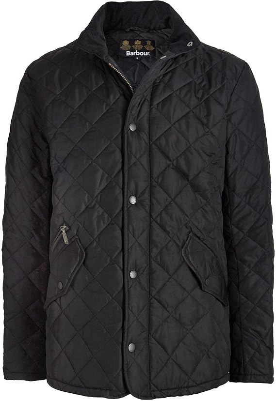 Barbour Chelsea Sportsquilt Jacket Black Large