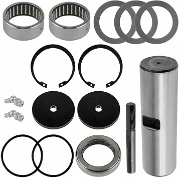 Backhoe King Pin Kit for Case Models 580C 580D 480C 480D 586E OEM Fit D103156