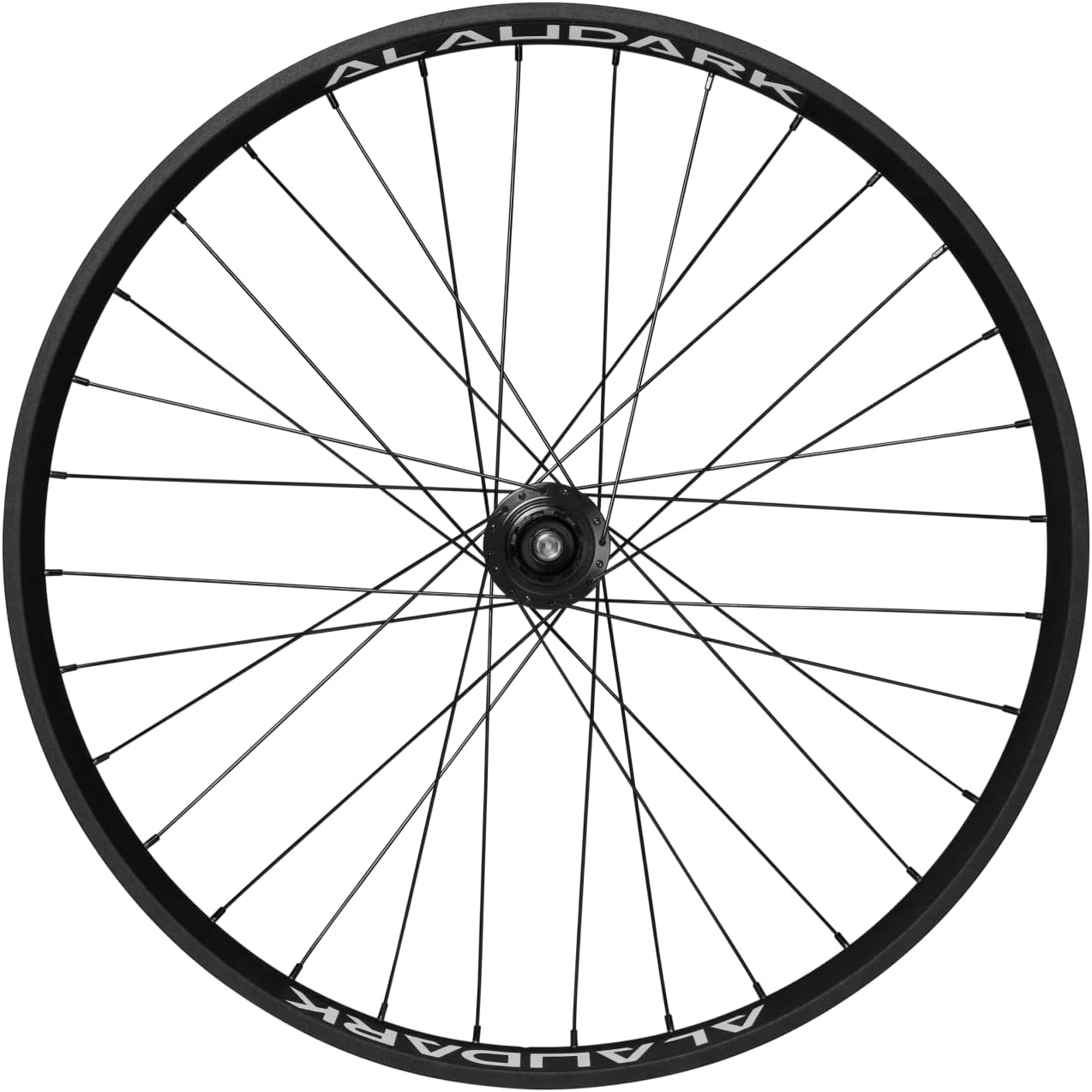 Alaudark Dirt Jump Bike Wheel D30 26 Inch Double Wall Alloy 6-Bolts Disc Brake Mount with Alaudark Lark DJ Hubs